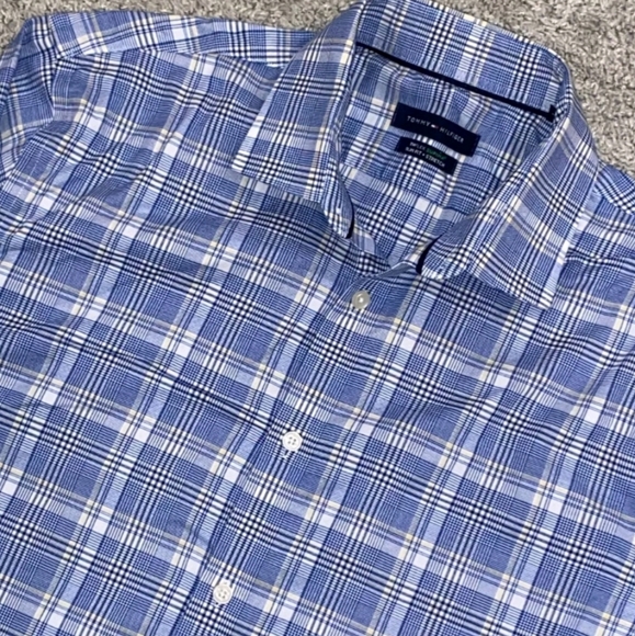 2 for $12 Tommy Hilfiger Slim Fit Shirt. - Picture 2 of 6